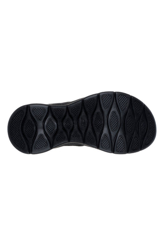 Schwarze Slip-In-Sandalen SKECHERS GO WALK FLEX SANDAL ENTICING