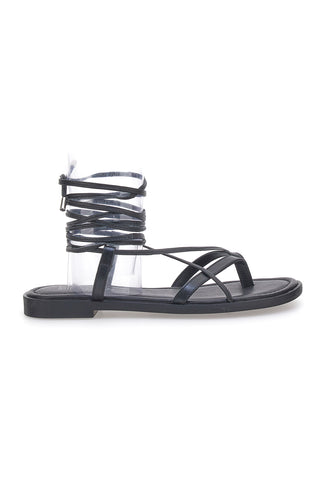 Schwarze Gladiator-Sandalen mit Flip-Flops PITTARELLO SUN A6700101