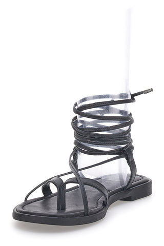 Schwarze Gladiator-Sandalen mit Flip-Flops PITTARELLO SUN A6700101