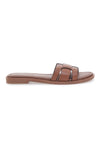 Ciabatte Flat Marroni in Vera Pelle PITTARELLO SUN A6410101