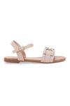 Nudefarbene Sandalen mit Maxi-Frontkette Mon Dieu PREA15350