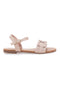 Nudefarbene Sandalen mit Maxi-Frontkette Mon Dieu PREA15350