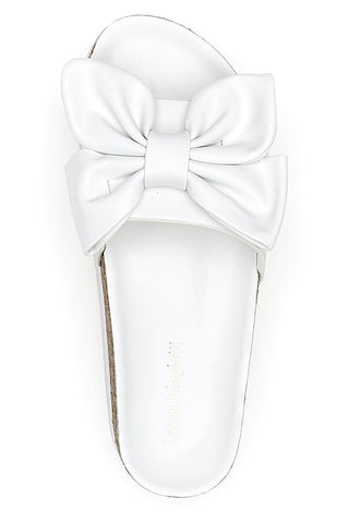 Ciabatte Bianche Con Fiocco Laura Biagiotti 8634
