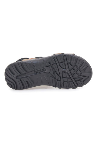 Beige Sandalen mit verstellbaren Riemen Canguro CA1002 für Damen