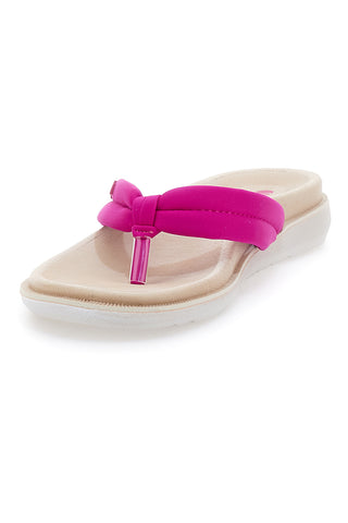 Weiche fuchsiafarbene Flip-Flops mit Dual Sensity-Technologie Inblu 04 SF