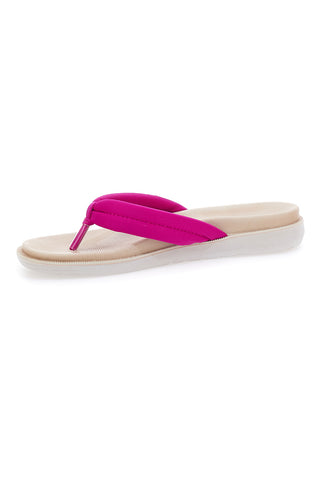 Weiche fuchsiafarbene Flip-Flops mit Dual Sensity-Technologie Inblu 04 SF