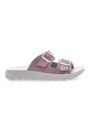 Ciabatte rosa con doppia fibbia INBLU 12 AG