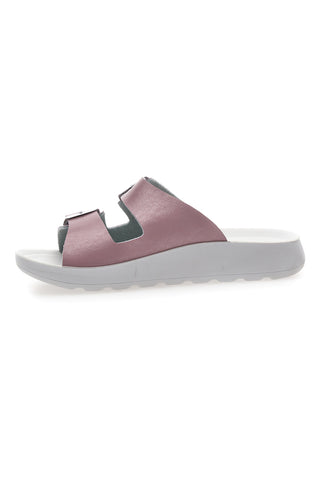 Ciabatte rosa con doppia fibbia INBLU 12 AG