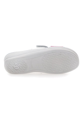 Rosa Hausschuhe mit doppelt verstellbarem Band und anatomischer Innensohle INBLU 63VR