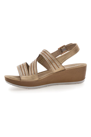 Sandale mit Riemchen und Glitzer INBLU 24 RN