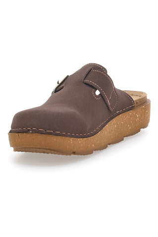 Ciabatte Marroni con Sottosuola in Pelle INBLU 24 ED