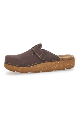 Ciabatte Marroni con Sottosuola in Pelle INBLU 24 ED