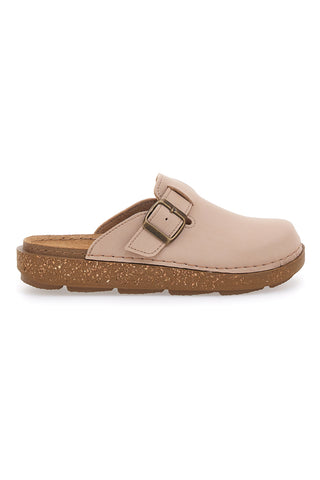 Beige geschlossene Hausschuhe mit verstellbarer Schnalle Inblu 24EDA