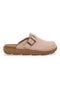 Beige geschlossene Hausschuhe mit verstellbarer Schnalle Inblu 24EDA