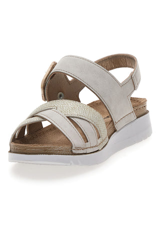 Inblu 47CN Weiße geschlossene Sandalen