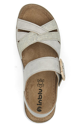 Inblu 47CN Weiße geschlossene Sandalen