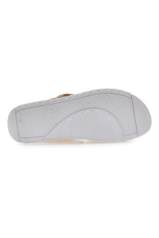 Beige Sandalen mit Inblu 46 CN Komfortschnalle