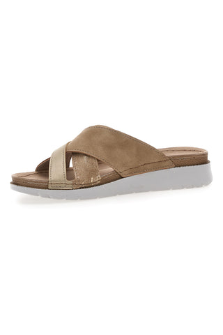 Ciabatte Sabbia con Sottopiede in Pelle INBLU 45 CN