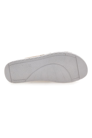 Ciabatte Sabbia con Sottopiede in Pelle INBLU 45 CN