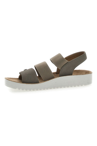 Sandali con Elastico Taupe Eco Bio J526201