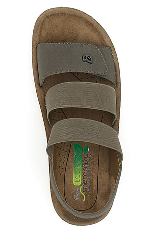 Sandali con Elastico Taupe Eco Bio J526201