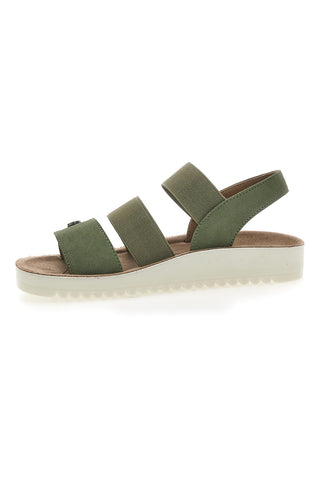Sandali con Elastico Verde Eco Bio J526201