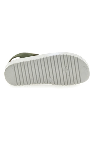 Sandali con Elastico Verde Eco Bio J526201