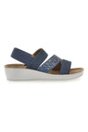 Sandali con Elastico Jeans Eco Bio J532404
