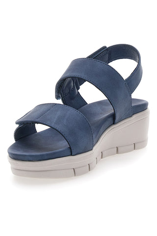 Sandali Jeans con Bande Elastiche e Platform FIRST ACTIVE 4