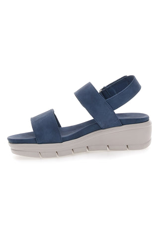 Sandali Jeans con Bande Elastiche e Platform FIRST ACTIVE 4