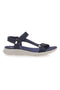 Sandali Navy con Tomaia Elastica Effetto Corda THE FIRST ACTIVE 6