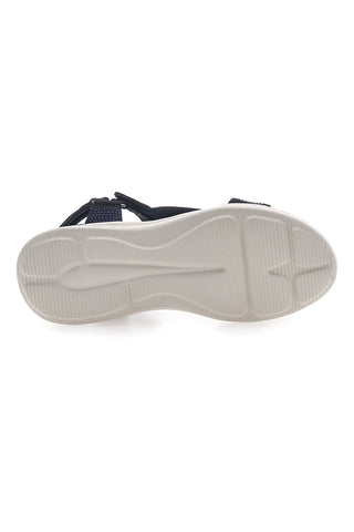 Sandali Navy con Tomaia Elastica Effetto Corda THE FIRST ACTIVE 6