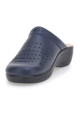 Professionelle blaue Hausschuhe FLY FLOT T5047ZE