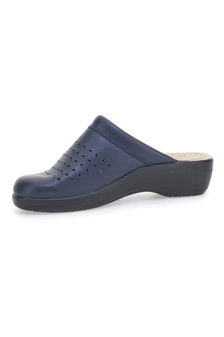 Professionelle blaue Hausschuhe FLY FLOT T5047ZE