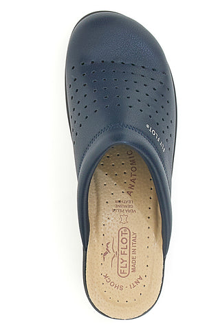 Professionelle blaue Hausschuhe FLY FLOT T5047ZE