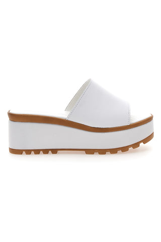 Ciabatte in Vere Pelle Bianche PITTARELLO LOVE 3000101
