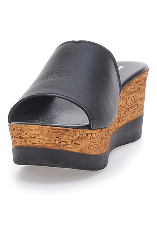 Ciabatte Nere con Fascia in Pelle Made in Italy PITTARELLO 233170428