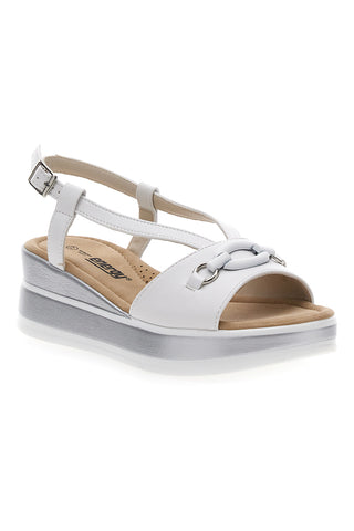 WEISSE PLATEAU-SANDALEN ENERGY E477