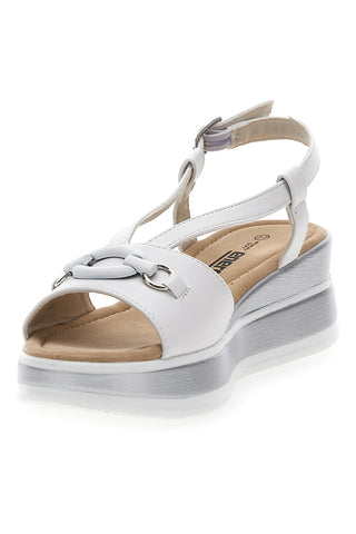 WEISSE PLATEAU-SANDALEN ENERGY E477