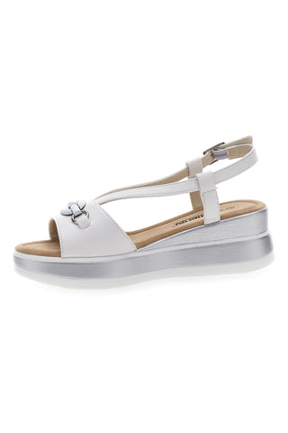 WEISSE PLATEAU-SANDALEN ENERGY E477