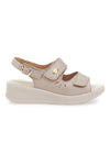 Sandali Beige Con Cinturino Slingback Mio Tempo 542292
