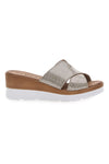 Beige Keilpantoffeln PLOCADI 11072411