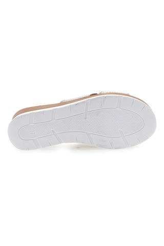 Beige Keilpantoffeln PLOCADI 11072411