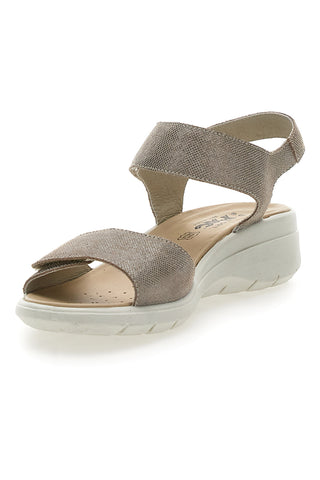 Sandali Champagne Con Strappi Made In Italy Imac 7573707233213