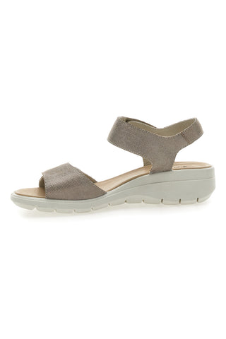 Sandali Champagne Con Strappi Made In Italy Imac 7573707233213