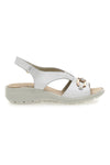 Weiße Sandalen Made In Italy Imac 757390140501