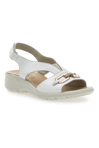 Sandali Bianchi Made In Italy Imac 757390140501