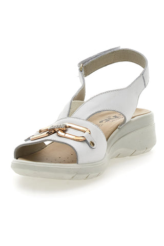 Sandali Bianchi Made In Italy Imac 757390140501