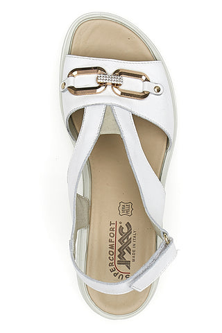 Sandali Bianchi Made In Italy Imac 757390140501