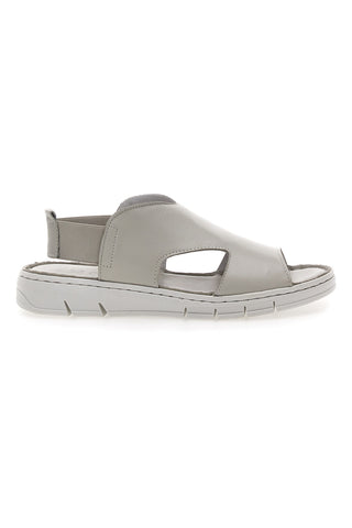 Sandali Grigio con Elastico E Tomaia in Pelle Incrociata PITTARELLO FOCUS 3324926